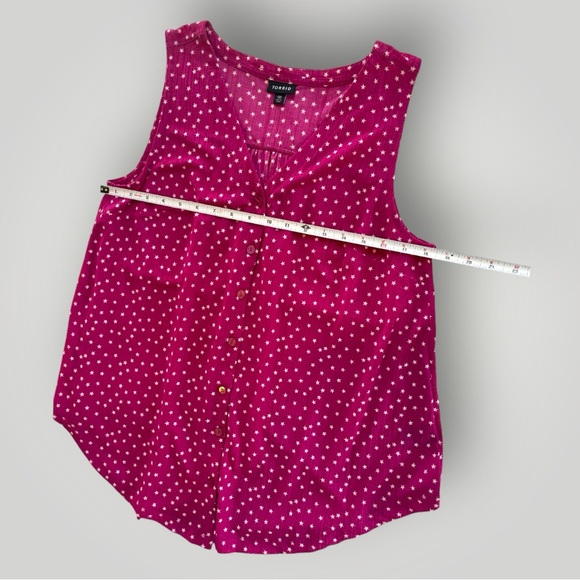 Torrid Pink Top Shirt - Picture 3 of 8